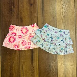 Girls 4T skirts with built-in shorts